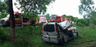 Accident rutier grav la ieșire din Târgu Jiu