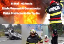 Zilele Prevenirii Dezastrelor, organizate între 31 mai și 2 iunie la Târgu Jiu Zilele Prevenirii Dezastrelor, organizate între 31 mai și 2 iunie la Târgu Jiu