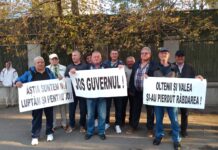 Sindicatele miniere din Gorj și alte 3 județe protestează în București Sindicatele miniere din Gorj și alte 3 județe protestează în București