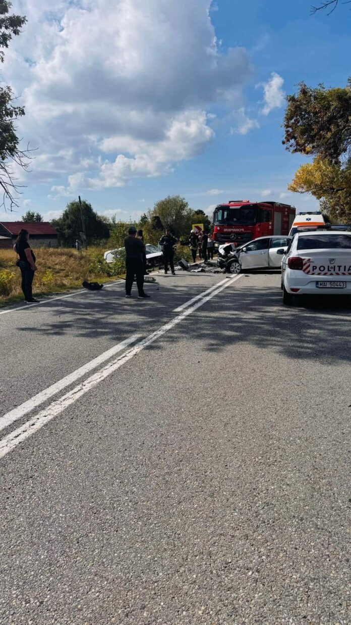 Gorj: Accident rutier cu două victime, la Poienari, lângă 