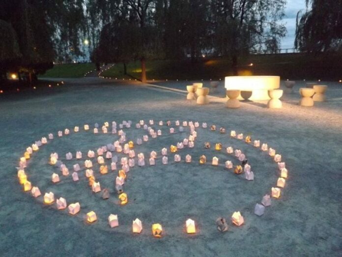 Mii de gulguţe vor lumina Parcul Central din Târgu Jiu cu ocazia Festivalului Luminii