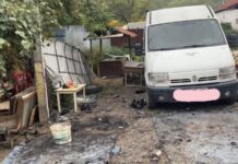 Gorj: Persoană fizică, amendată cu 10.000 de lei pentru dezmembrări auto ilegale