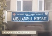 Consultații medicale gratuite la Ambulatoriul Spitalului Județean Târgu Jiu