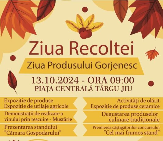 Ziua Recoltei, la Târgu Jiu