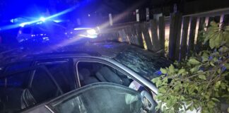 Gorj: Șofer urmărit de poliție, implicat într-un accident