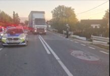 Drăguțești: Biciclist lovit de mașină blank