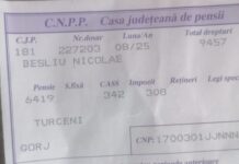 Vrea să intre în greva foamei la Casa de Pensii. Fost energetician: ”Mi-au tăiat 3700 de lei din pensie” blank