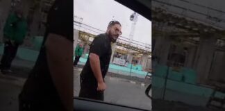 (VIDEO) Incident violent în trafic, în Târgu Jiu. Un şofer a devenit agresiv după ce, tot el, a făcut o depășire neregulamentară