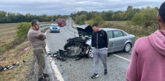 Gorj: Circulație blocată pe DN 67, între Scoarța și Câmpu Mare, din cauza unui accident