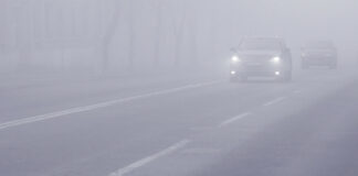 Cod galben de ceaţă în Oltenia