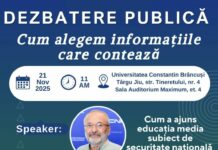 15:56 ADER continuă implementarea proiectului „Gândire critică pentru o comunitate participativă”. Dezbatere publică la UCB blank