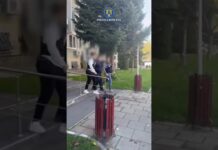 (Video)Gorj: Un bărbat prins că fura țiței din magistrală și-a incediat mașina ca să scape de polițiști
