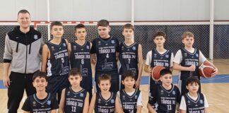 Baschetbaliștii U13 CSM Târgu Jiu s-au calificat în Faza a 2-a a Campionatului Național