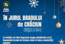 09:02 ”În jurul bradului de Crăciun”- eveniment organizat de PNL Gorj în cartierul Narcise