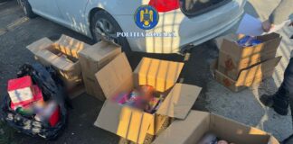 Sute de kilograme de articole pirotehnice confiscate de polițiști în Gorj