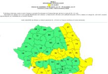 10:24 Alertă meteo de vânt puternic