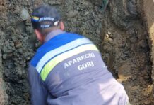 08:59 Motru: Aparegio face lucrări la Râpa și Știucani. Se ia apa