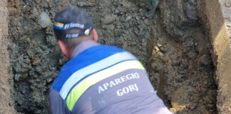 08:59 Motru: Aparegio face lucrări la Râpa și Știucani. Se ia apa