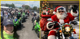 10:09 Paradă moto în costume de Crăciun, la Târgu Jiu