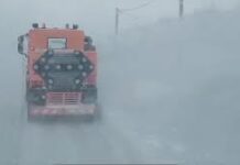 Gorj: Vizibilitate scăzută între Novaci și Rânca din cauza viscolului