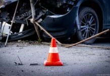 Gorj: Accident grav pe DN 66, la Bălănești. O tânără rănită după o coliziune frontală