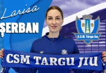 Transfer la echipa de handbal. Larisa Șerban a semnat cu CSM Târgu Jiu