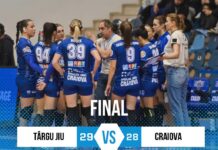 Handbal (f) / SCMU Craiova a „dat cu bâta-n baltă“ la Tg Jiu