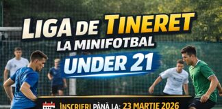 O nouă competiție de minifotbal. Au început înscrierile