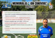 O nouă ediție a Memorialului „Ion Cănăvoiu” la minifotbal