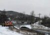Gorj: Accident grav în timpul deszăpezirii, în comuna Mușetești: un bărbat a ajuns la spital