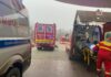 Gorj: Accident rutier la Roșiuța: Două victime transportate la spital