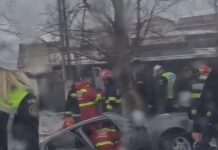 08:55 A derapat cu mașina la Preajba