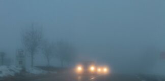 08:20 Circulația rutieră, îngreunată de ceață