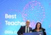 Otilia Cercel de la Colegiul Național Ecaterina Teodoroiu din Târgu Jiu a câștigat premiul Best Teacher Award
