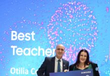 Otilia Cercel de la Colegiul Național Ecaterina Teodoroiu din Târgu Jiu a câștigat premiul Best Teacher Award