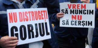 Liderii minerilor vor să plece la Bruxelles. ”Miniștrii, niște papițoi. Doar Bolojan conduce”