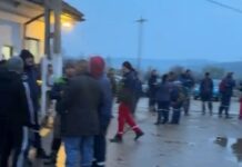 Nou protest spontan la Cariera Roșia. ”Sperăm să ajungem și la președintele României”