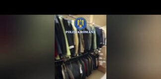 Percheziții la o familie din Târgu Jiu care își facuse magazin clandestin de haine în podul casei