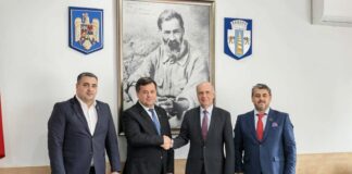 Ambasadorul Cehiei, discuții la Târgu Jiu cu autoritățile locale și oamenii de afaceri
